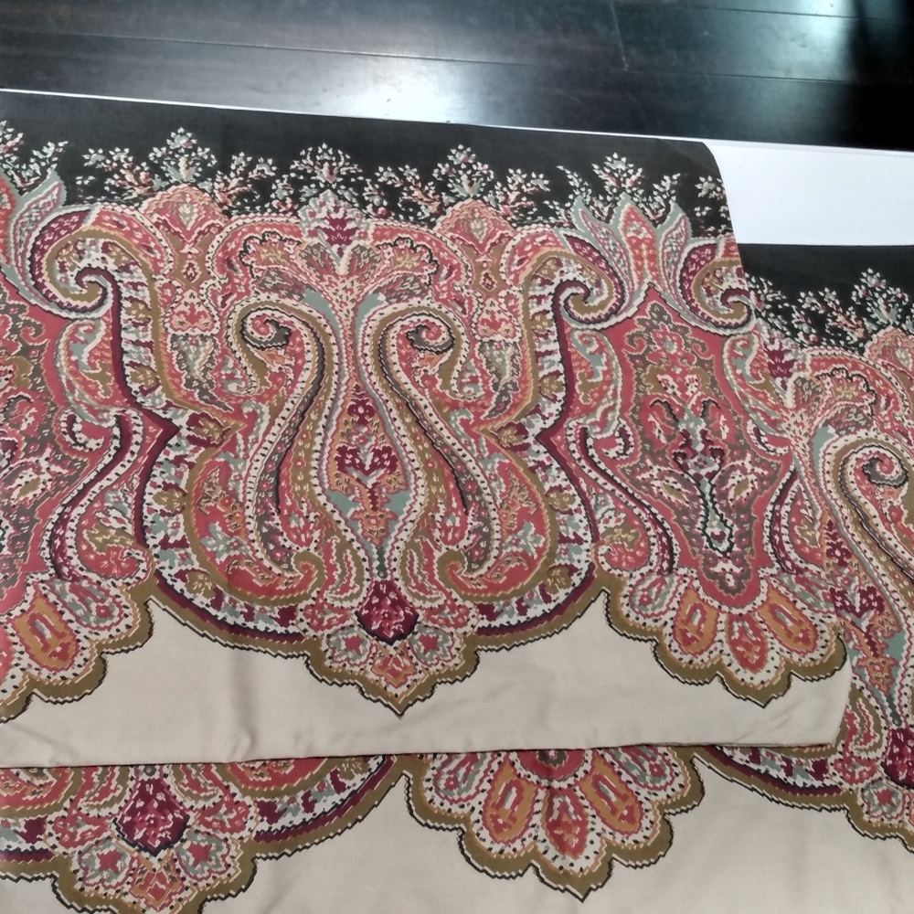 Vintage Perry Ellis Martex pillow cases